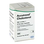 ACCUTREND Cholesterol Teststreifen