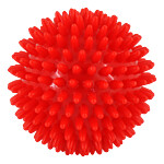 MASSAGEBALL Igel 9 cm rot