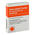 FERRO SANOL comp. Hartkaps.m.msr.überz.Pellets