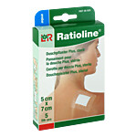 RATIOLINE aqua Duschpflaster Plus 5x7 cm steril