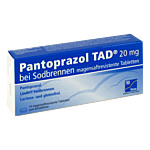 PANTOPRAZOL TAD 20 mg b.Sodbrenn. magensaftresistentTabletten