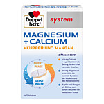 DOPPELHERZ Magnesium+Calc.+Kupfer+Mangan syst.Tab.