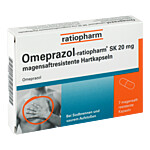 OMEPRAZOL-ratiopharm SK 20 mg magensaftresistentHartkaps.