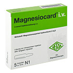 MAGNESIOCARD i.v. Injektionslösung