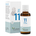 BIOCHEMIE Pflüger 11 Silicea D 12 Tropfen