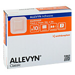 ALLEVYN Adhesive 7,5x7,5 cm haftende Wundauflage