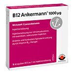 B12 ANKERMANN 1000 -m63g Injektionslösung Ampulle