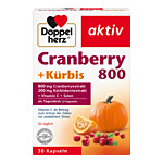 DOPPELHERZ Cranberry+Kürbis Kapseln