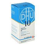 BIOCHEMIE DHU 10 Natrium sulfuricum D 6 Tabletten