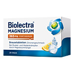 BIOLECTRA Magnesium 365 mg fortissimum Zitrone