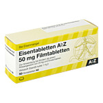 EISENTABLETTEN AbZ 50 mg Filmtabletten