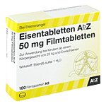 EISENTABLETTEN AbZ 50 mg Filmtabletten