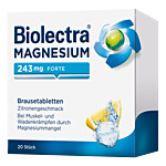 BIOLECTRA Magnesium 243 mg forte Zitrone Br.-Tabletten