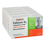 CALCIUM D3-ratiopharm forte Brausetabletten