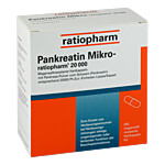 PANKREATIN Mikro-ratio.20.000 magensaftresistentHartkaps.