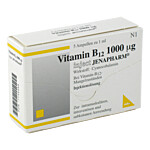 VITAMIN B12 1000 -m63g Inject Jenapharm InjektionslösungA