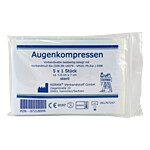 AUGENKOMPRESSEN 5,8x7 cm steril