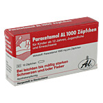 PARACETAMOL AL 1.000 Suppositorien