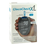GLUCOCHECK XL Blutzuckermessgerät Set mg-dl