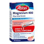ABTEI Magnesium 400+Vitamin B Komplex Granulat