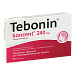 TEBONIN konzent 240 mg Filmtabletten