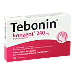 TEBONIN konzent 240 mg Filmtabletten