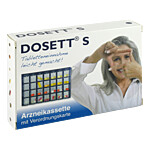 DOSETT S Arzneikassette blau