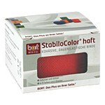 BORT StabiloColor haft Binde 4 cm rot