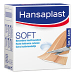 HANSAPLAST Soft Pflaster 4 cmx5 m Rolle