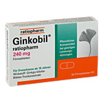 GINKOBIL-ratiopharm 240 mg Filmtabletten