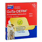 GOTA-DERM thin hydrokoll.Wundpfl.steril 10x10 cm