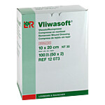 VLIWASOFT Vlieskompressen steril 10x20 cm 6l.