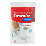 DRACOPOR waterproof Wundverband 8x15 cm steril