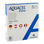 AQUACEL Extra 10x10 cm Verband