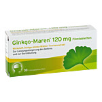 GINKGO-MAREN 120 mg Filmtabletten