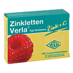 ZINKLETTEN Verla Himbeere Lutschtabletten