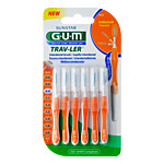 GUM TRAV-LER 0,9mm Kerze orange Intendent.+6Kappen