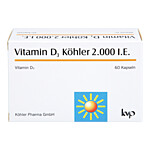 VITAMIN D3 KÖHLER 2.000 I.E. Kapseln