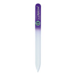 APOLINE Nagelfeile Glas 9 cm lila