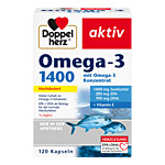 DOPPELHERZ Omega-3 1.400 Kapseln