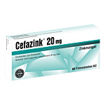 CEFAZINK 20 mg Filmtabletten