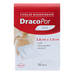 DRACOPOR Wundverband 3,8x3,8 cm steril