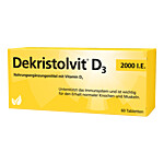 DEKRISTOLVIT D3 2.000 I.E. Tabletten