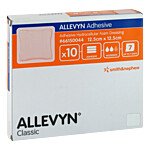 ALLEVYN Adhesive 12,5x12,5 cm haftende Wundauflage