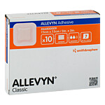 ALLEVYN Adhesive 7,5x7,5 cm haftende Wundauflage