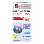 DOPPELHERZ Magnesium 400 Citrat system Brausetabletten