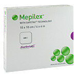 MEPILEX 10x10 cm Schaumverband