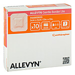 ALLEVYN Gentle Border Lite 5x5 cm Schaumverb.