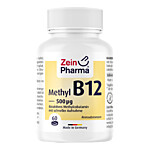 VITAMIN B12 500 -m63g Methylcobalamin Lutschtablet