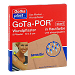 GOTA-POR Wundpflaster steril 60x100 mm hautfarben